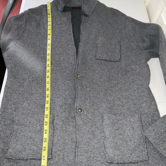 Men's Gray Sweater - Picture 8 of 13